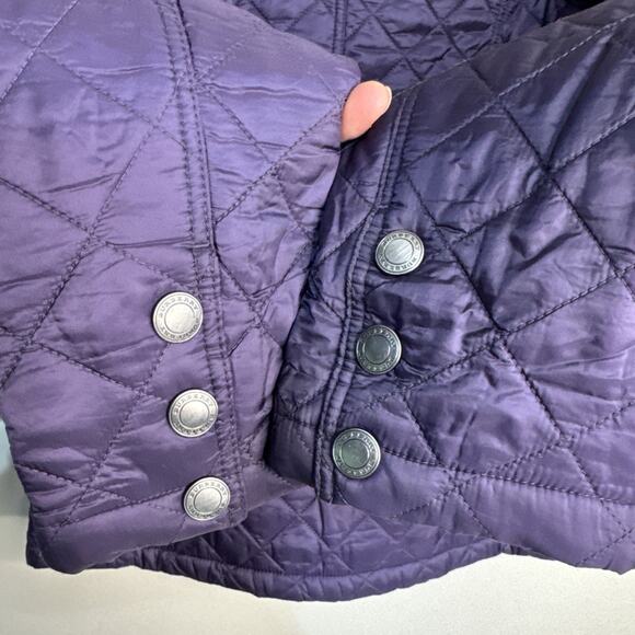 Burberry Quilted Jacket Purple/ Violet Kids Girl Size 14Y - Picture 3 of 15